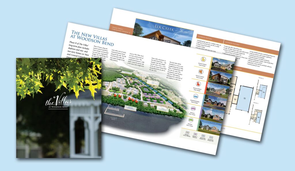 Brochure spreads.