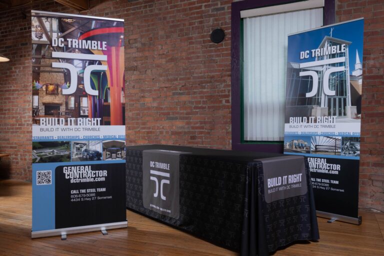 DC Trimble Event Banner and Table Cover
