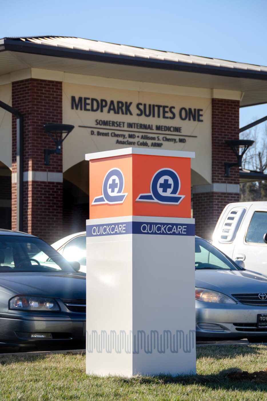 QuickCare sign