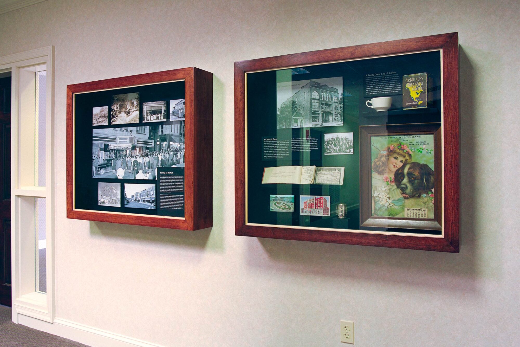 Cumberland Security Bank history display