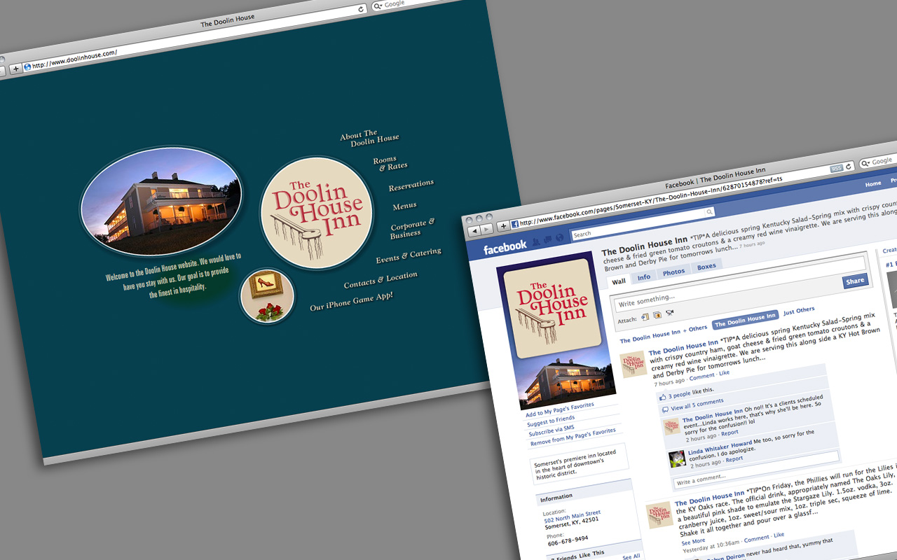 Doolin House website and Facebook pages