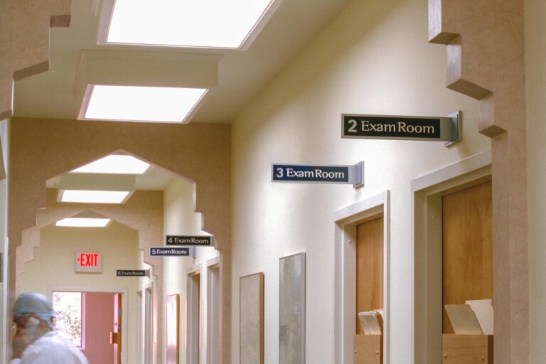 Oxford Medical hallway signs