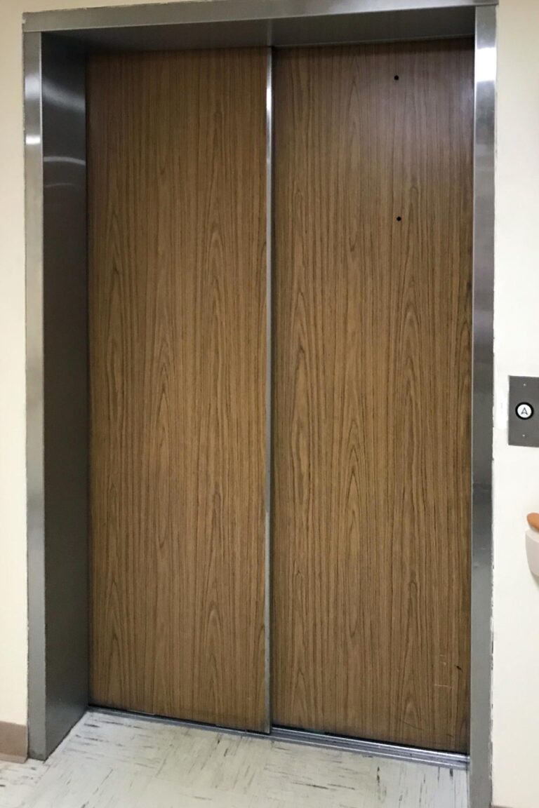 before elevator