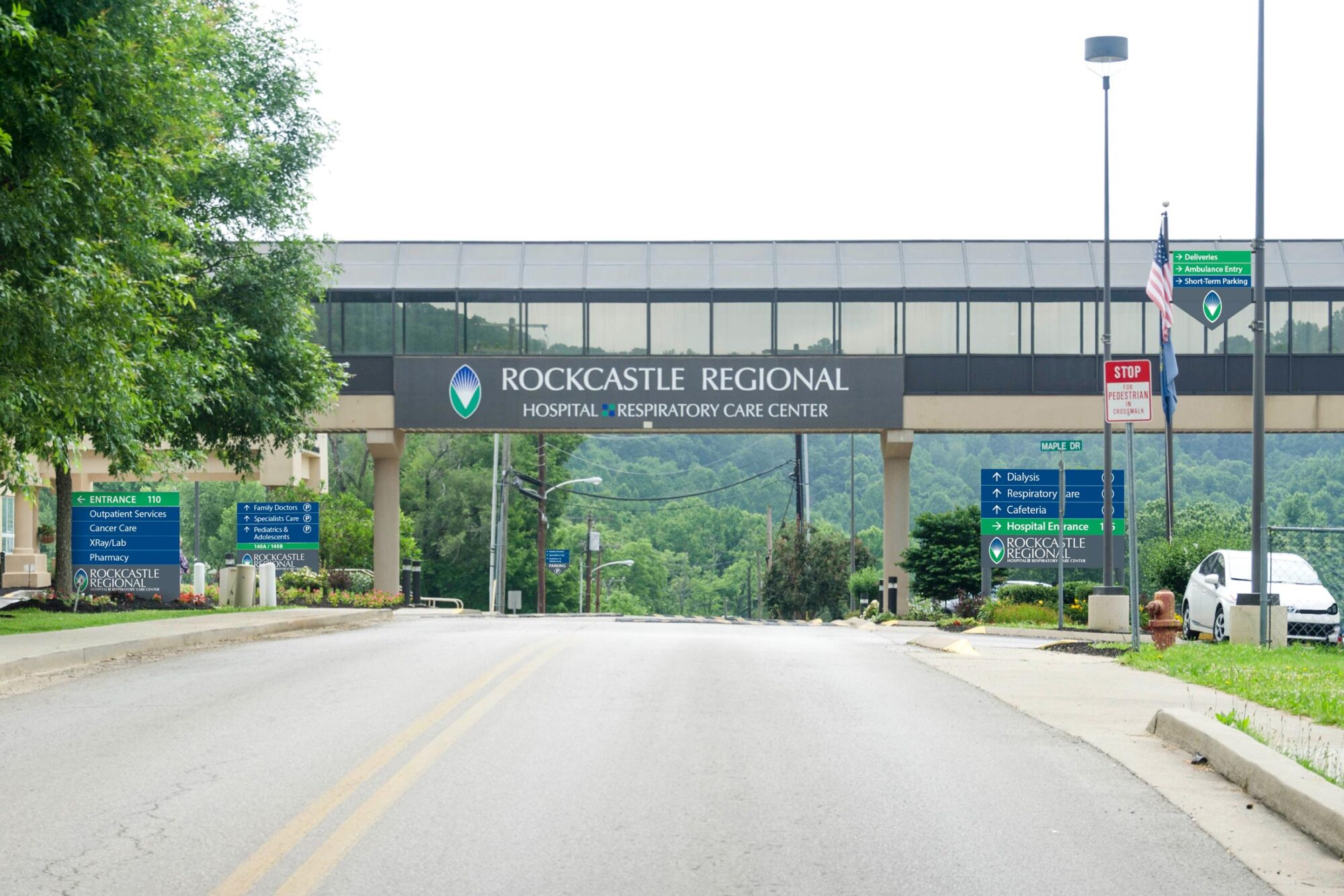 Rockcastle Hospital signage