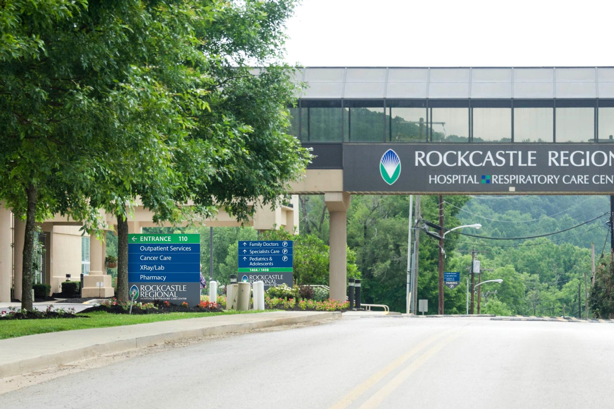 Rockcastle Hospital signage
