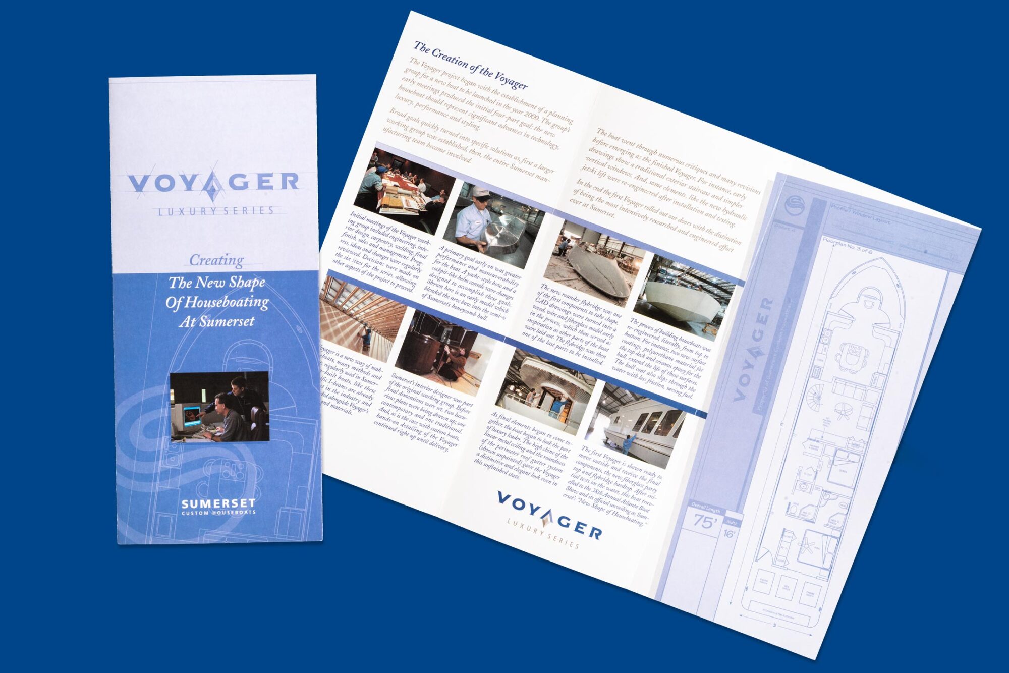 Sumerset Houseboats Voyager line brochure