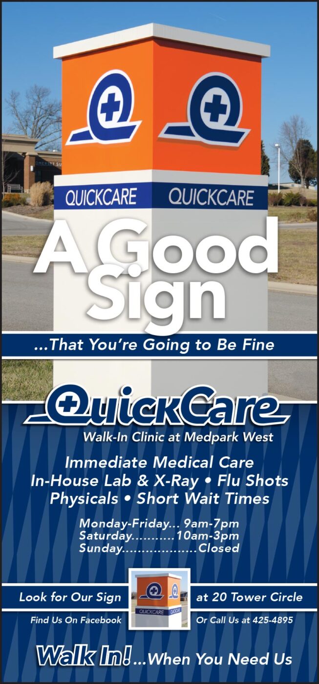 QuickCare advertisement